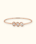 Trinity Spark Diamond Bangle