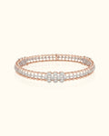 Royal Floral Diamond Bangle