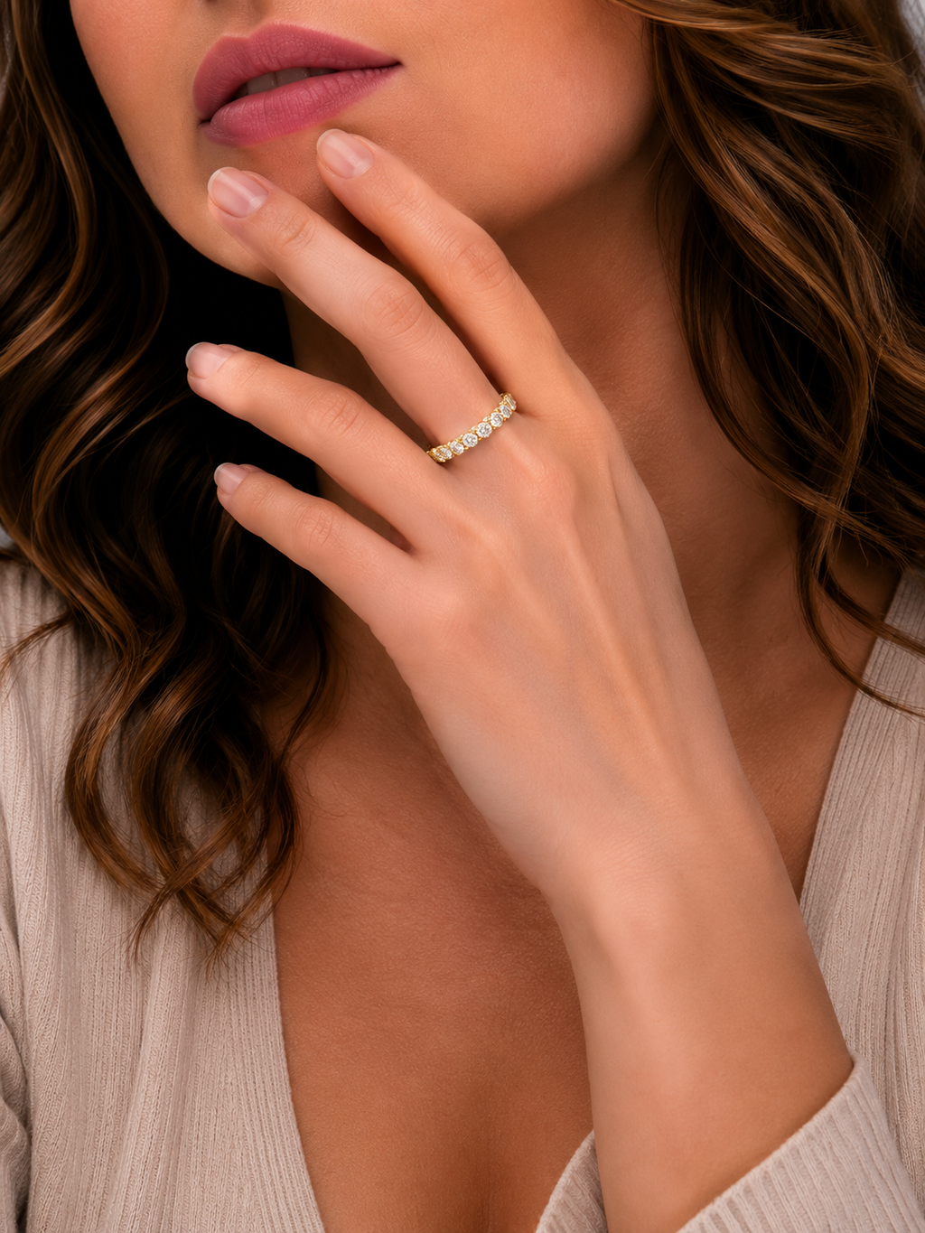 Celestial Diamond Eternity Band