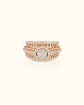 Royal Halo Diamond Bridal Ring Set