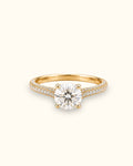 1.5ct Celeste Double Pavé Solitaire Ring
