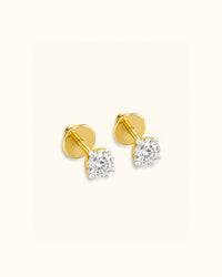 1.10 Carat each solitaire studs