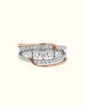 Infinity Spark Diamond Ring