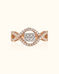 Infinity Halo Diamond Ring