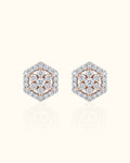 Diamond Cascade Hoop Earrings