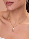 Diamond Initial D Pendant