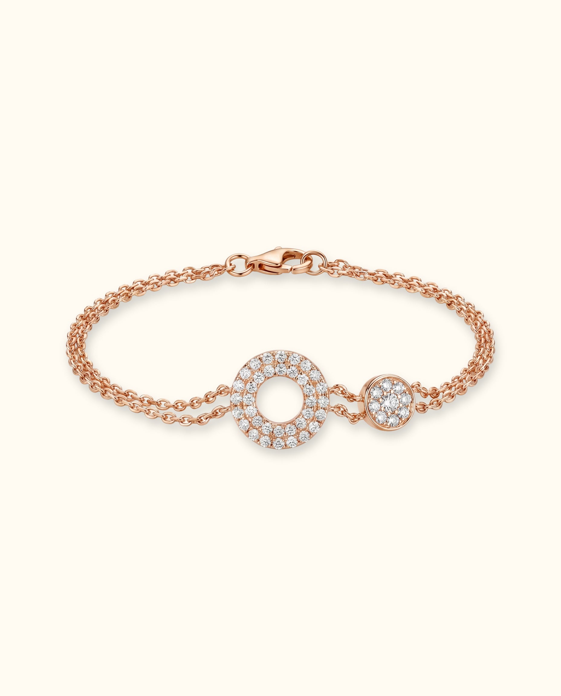 Celestial Circle Diamond Bracelet