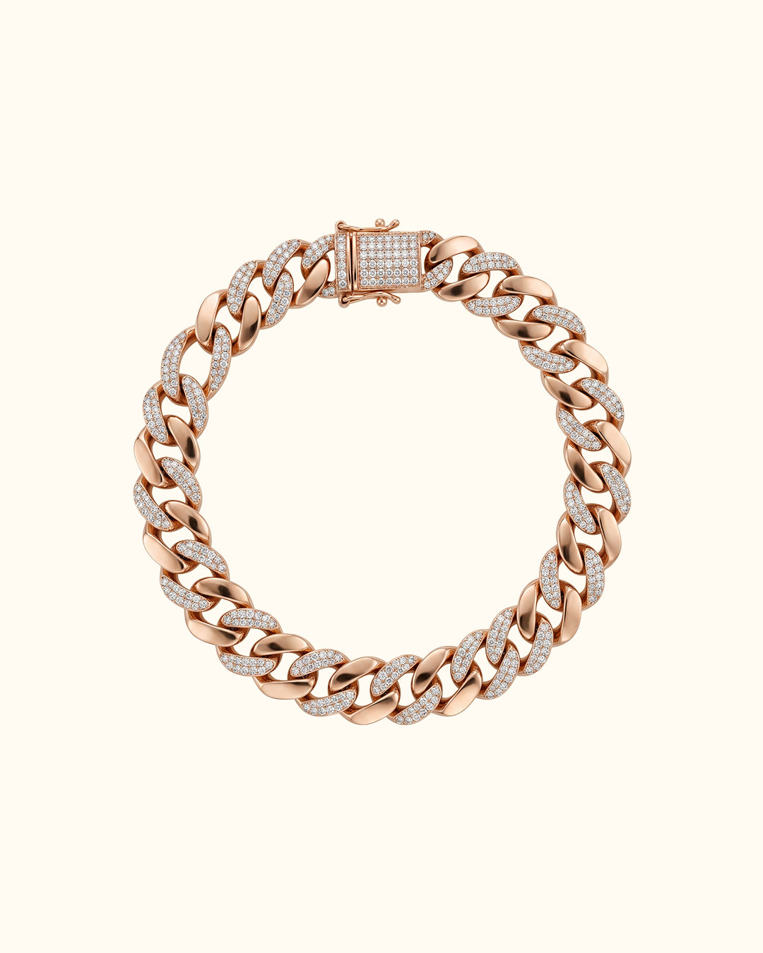 Imperial Cuban Diamond Bracelet