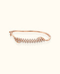 Royal Wave Diamond Bangle