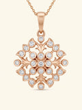 Blooming Diamond Tree Pendant