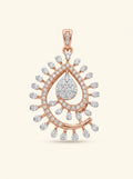 Royal Teardrop Diamond Pendant