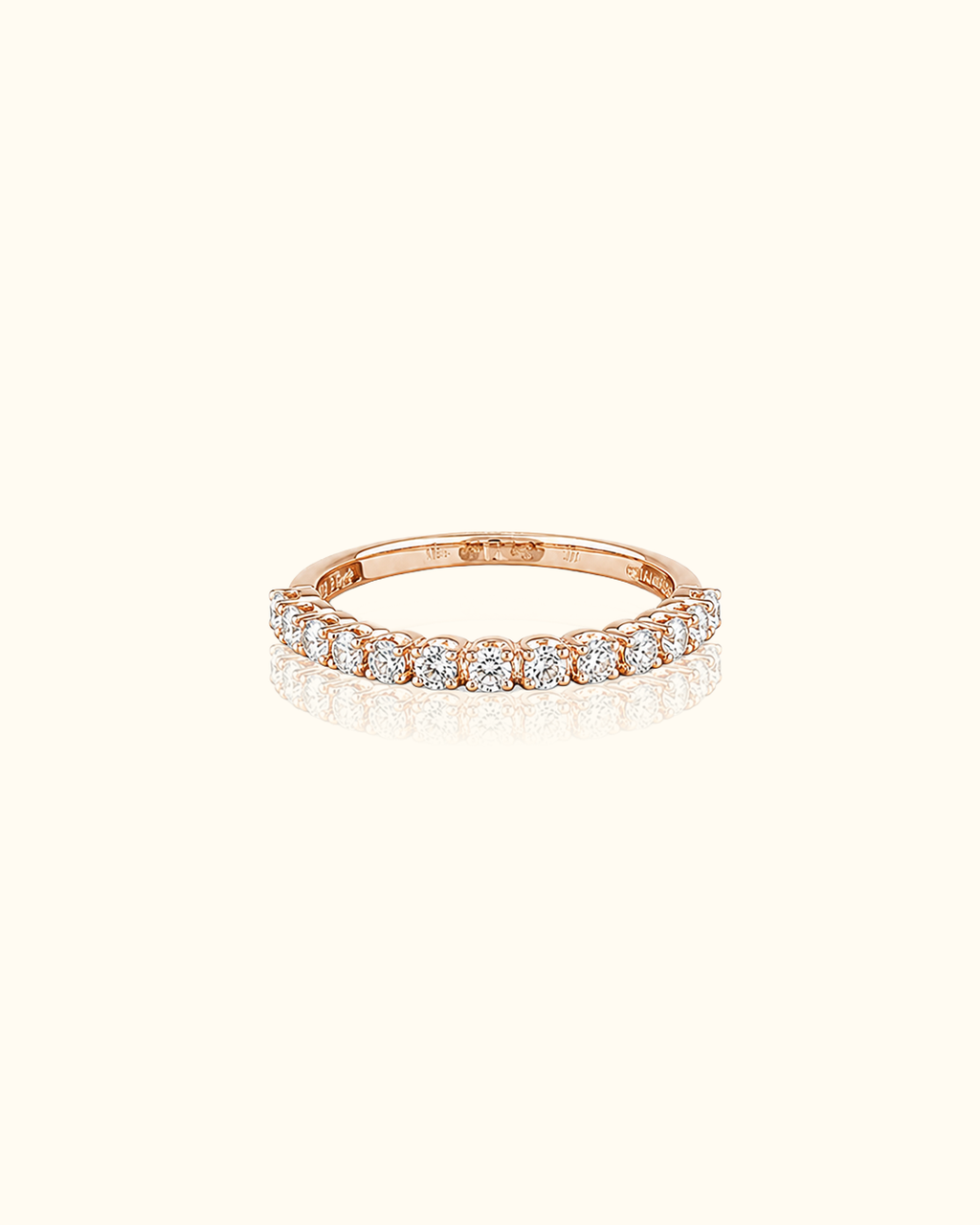 Celestial Spark Diamond Band Ring