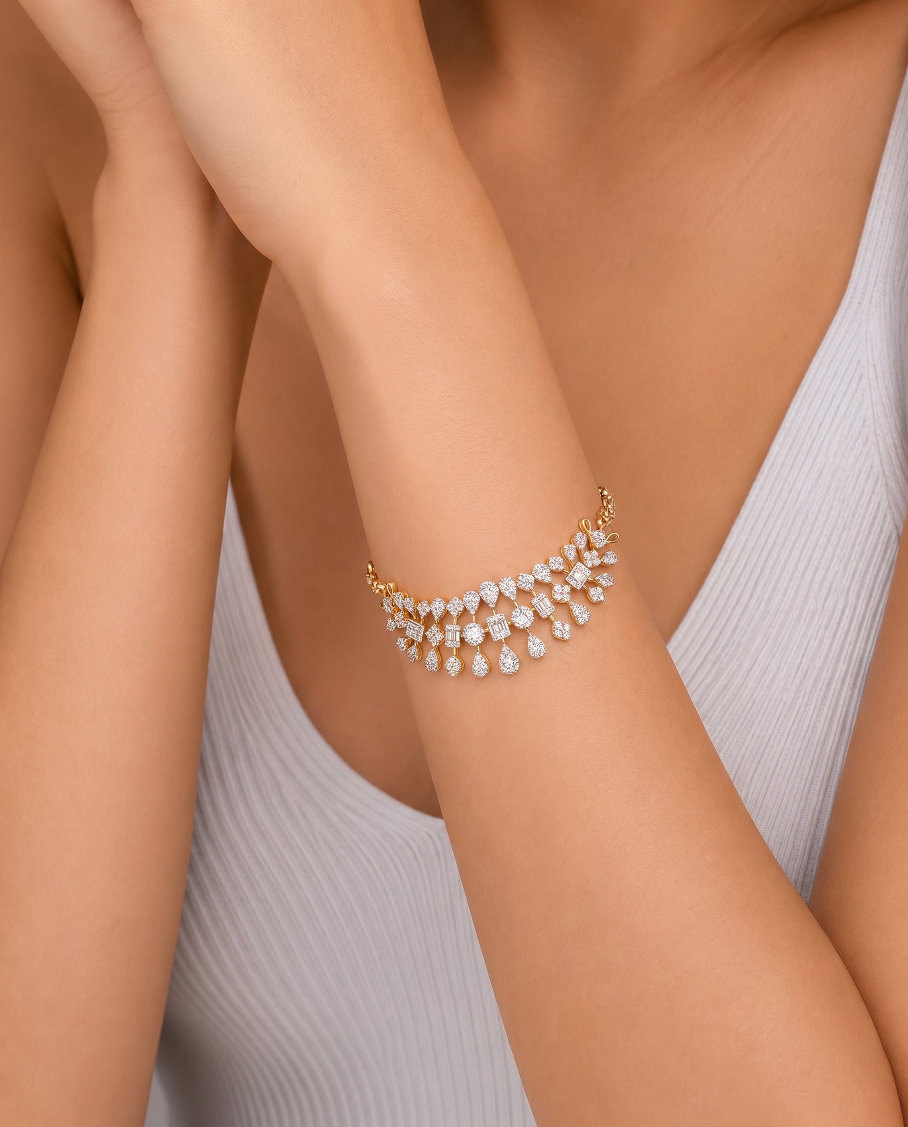 Royal Cascade Diamond Bracelet