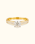 1ct Luminous Channel Solitaire Ring
