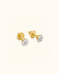 0.54 Carat each solitaire studs