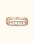 Royal Blossom Diamond Bangle