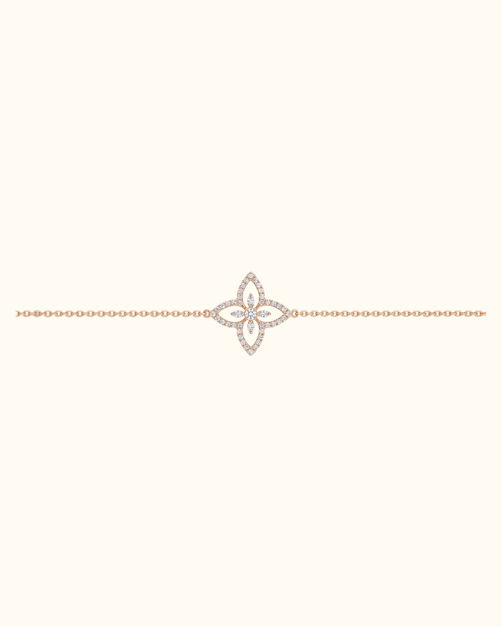 Floral Bloom Diamond Bracelet