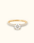 1 ct Twisted Elegance Solitaire Ring