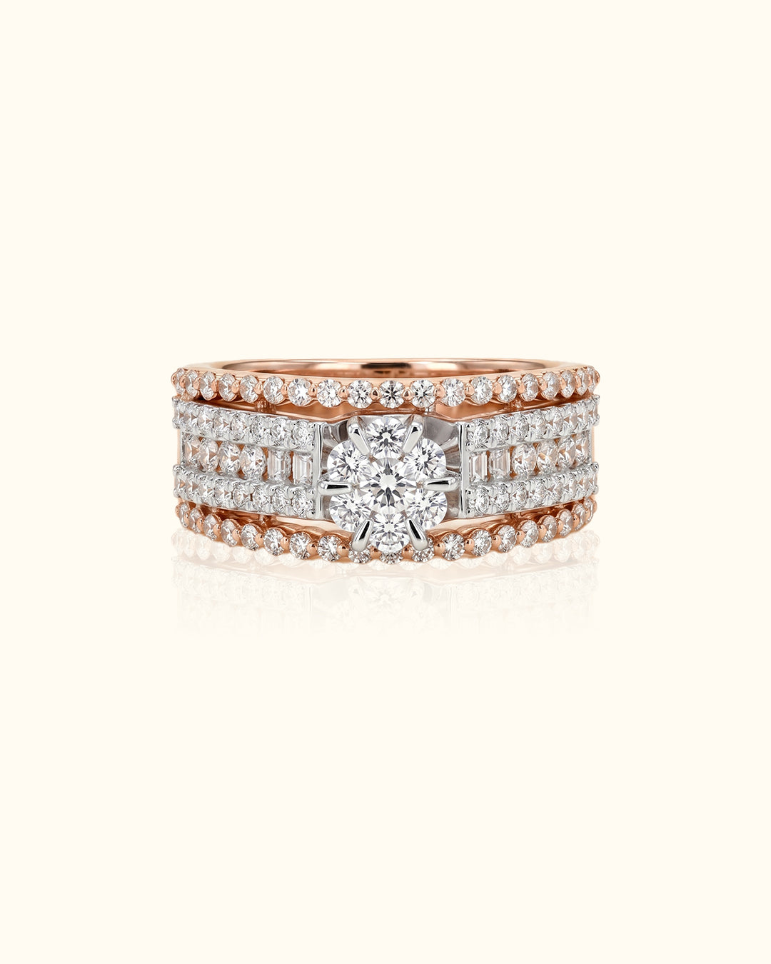Celestial Crown Diamond Ring