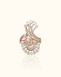 Royal Peacock Diamond Statement Ring