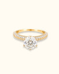 1.5 ct Radiant Twist Solitaire Diamond Ring