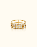 Classic Channel-Set Diamond Band Ring