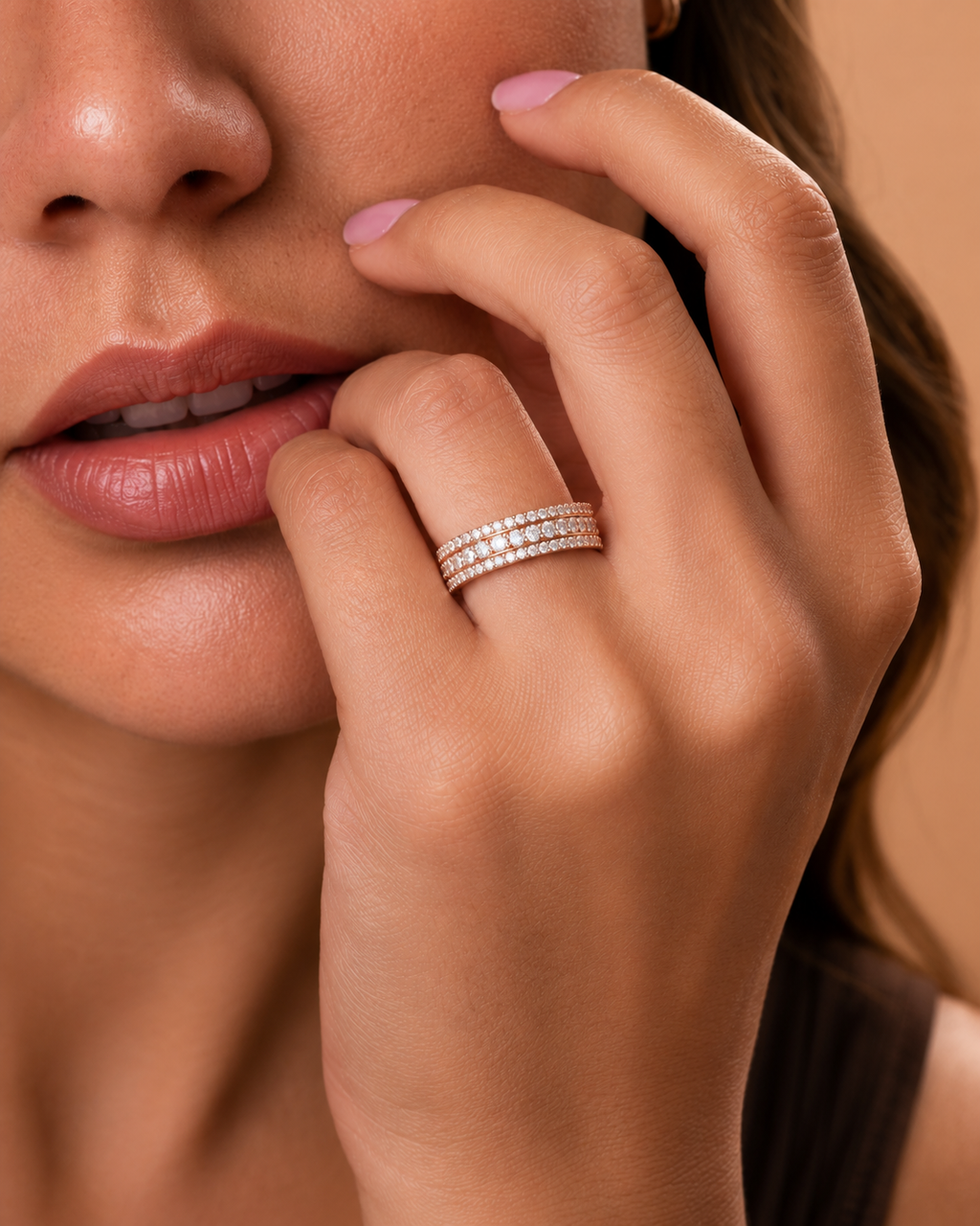Eternal Radiance Diamond Band Ring