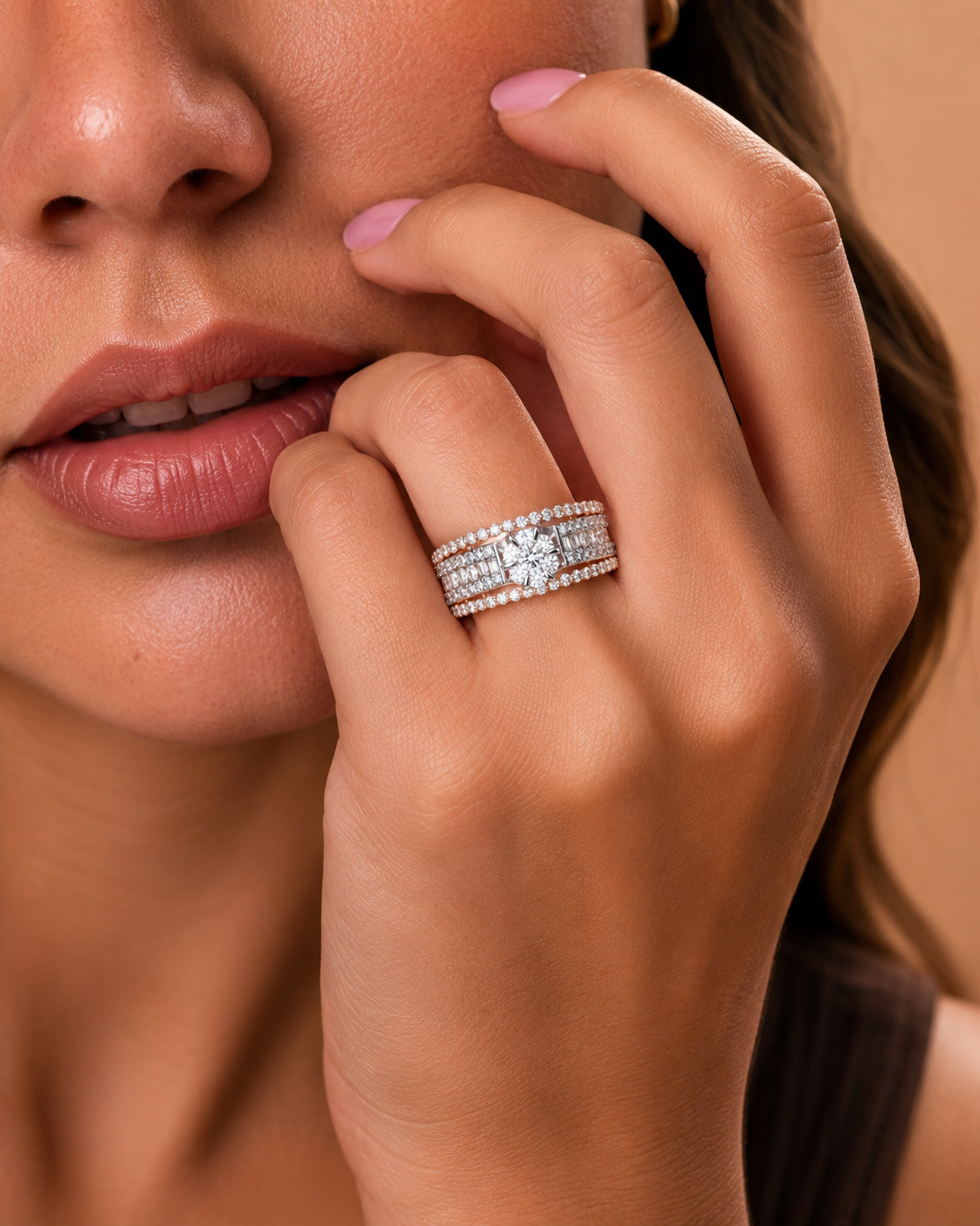 Celestial Crown Diamond Ring