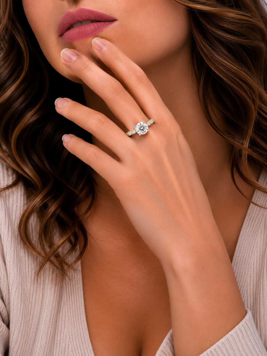 2ct Classic Diamond Solitaire Engagement Ring