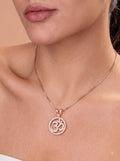 Sacred Om Diamond Pendant