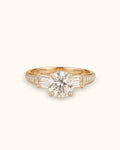 1.5 ct Regal Baguette Solitaire Ring