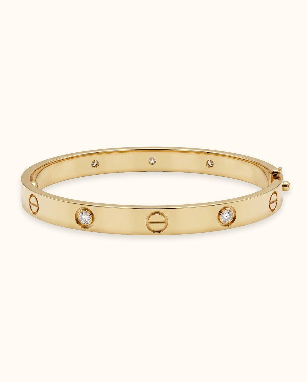 Classic Love Diamond Bangle