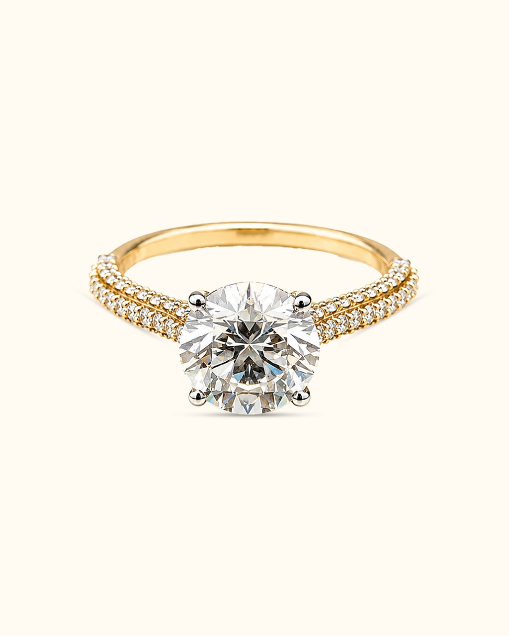 1.5ct Classic Solitaire Diamond Engagement Ring