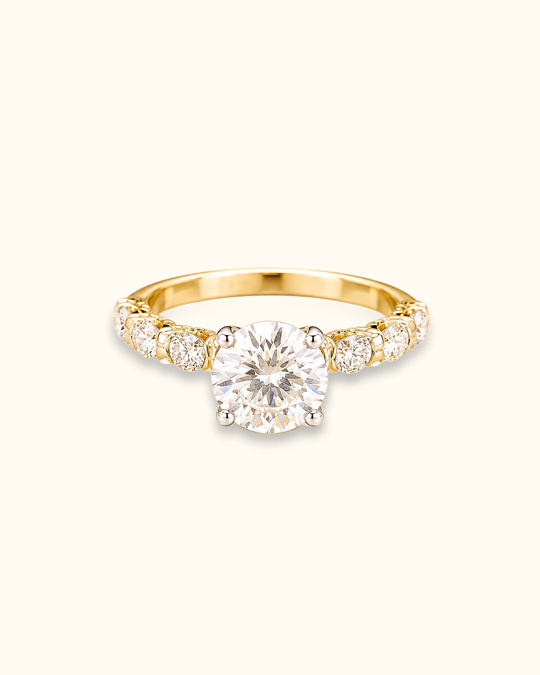 2ct Classic Diamond Solitaire Engagement Ring