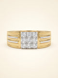 Executive Diamond Cluster Men's Ring