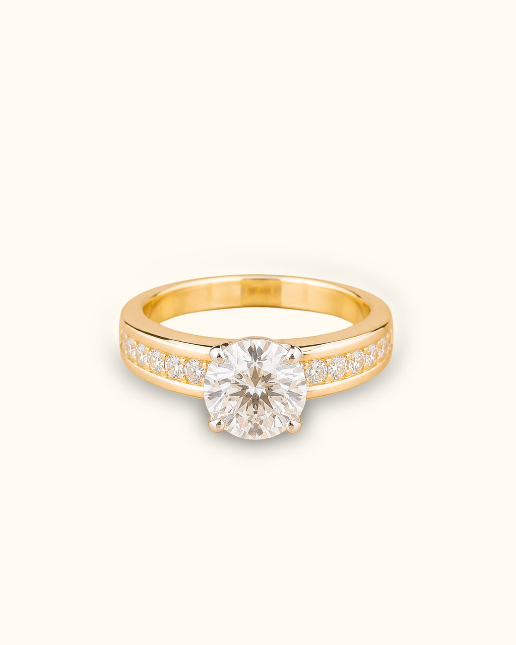 2.5ct Royal Channel Solitaire Ring