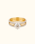 1ct Aurora Split Shank Solitaire Ring