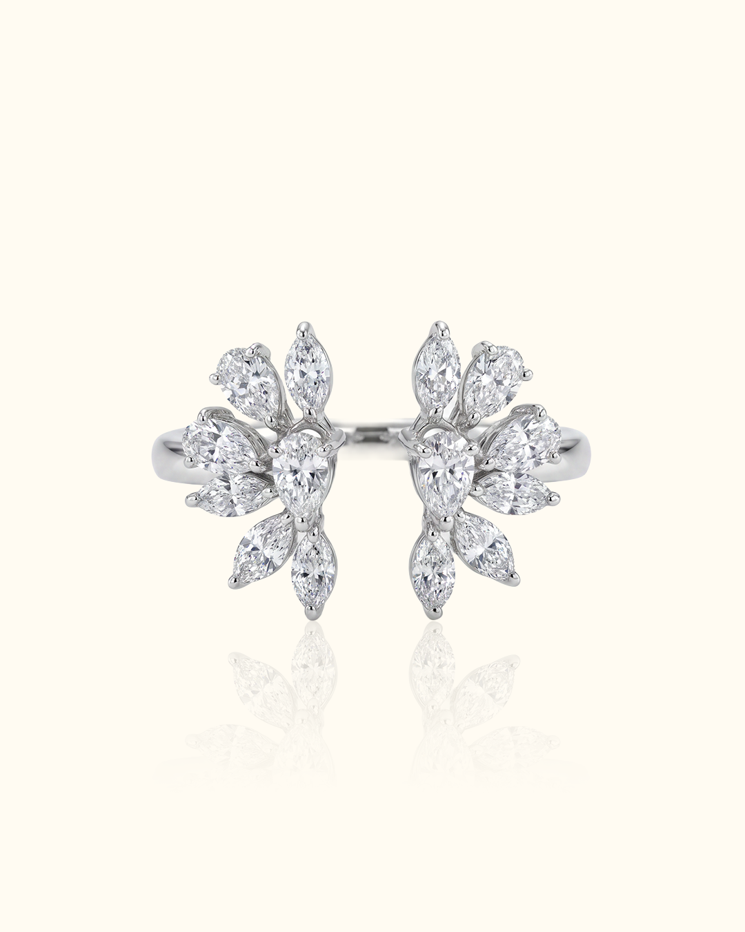 Blooming Vine Open Diamond Ring