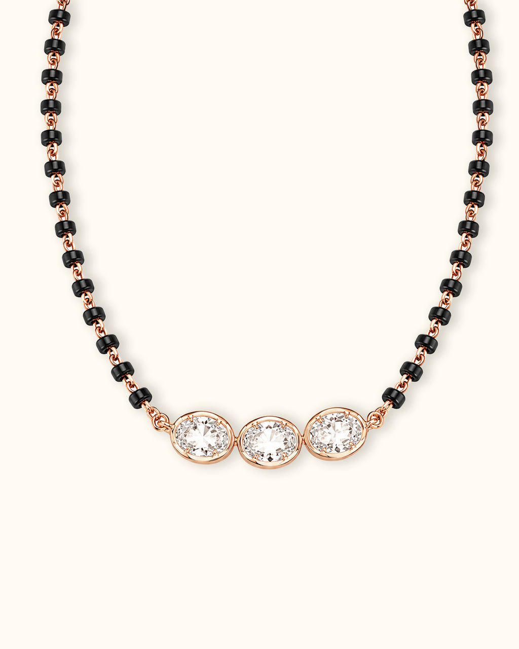 Trinity Diamond Mangalsutra Bracelet