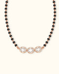 Trinity Diamond Mangalsutra Bracelet