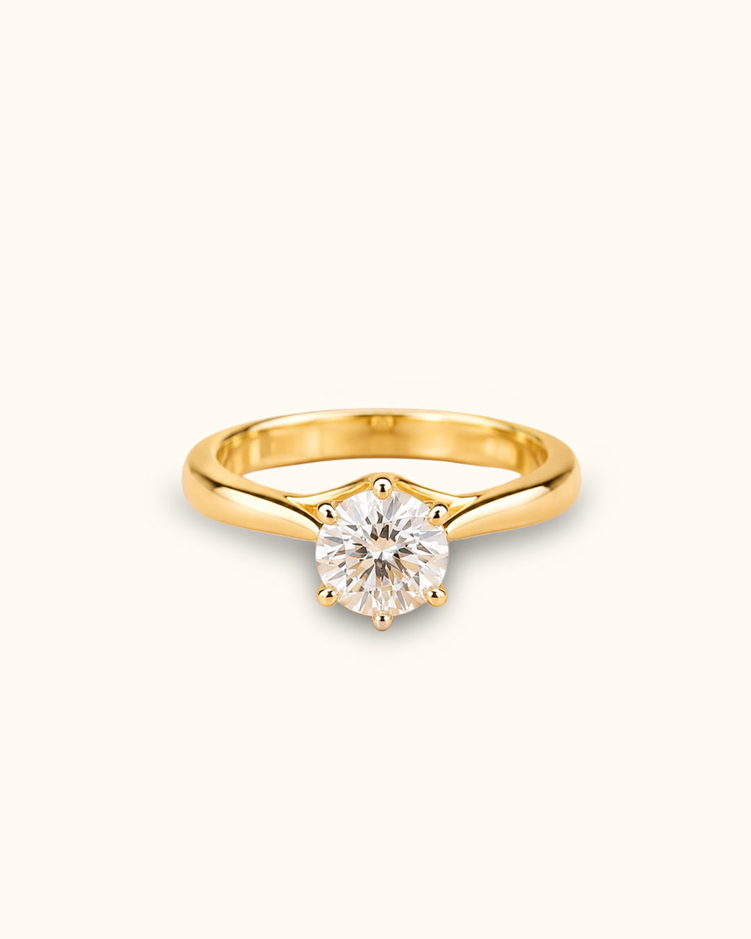 1 ct Timeless Grace Solitaire Ring