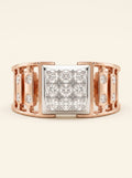 Royal Fortress Diamond Men's Ring
