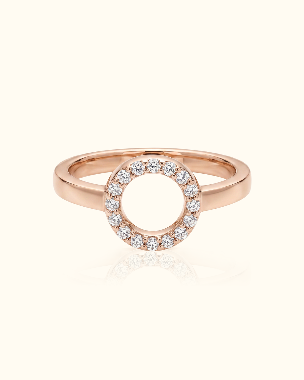 Celestial Halo Circle Ring