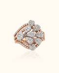 Pear Bloom Diamond Statement Ring