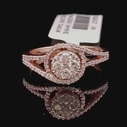 Grace Halo Diamond Ring