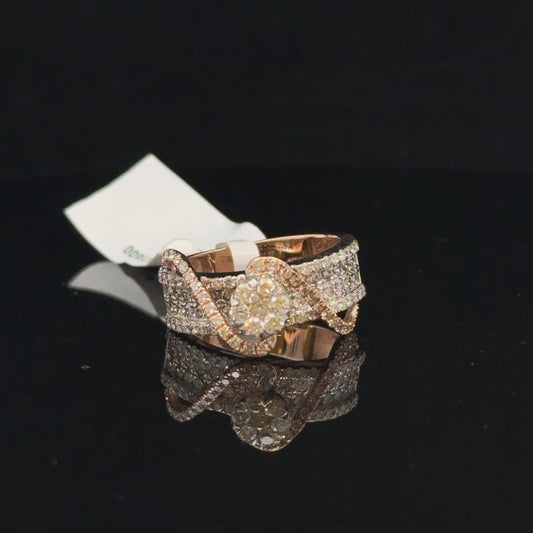 Luxury Diamond Pavé Band Ring