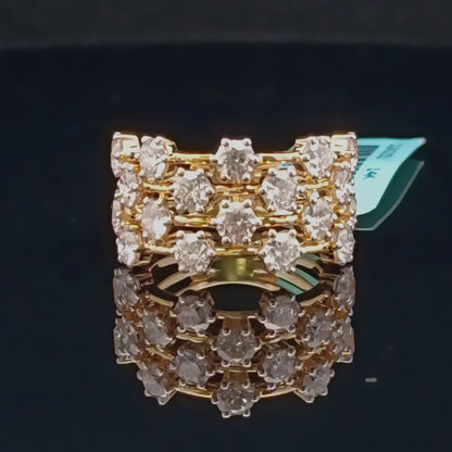 Celestia Four-Tier Diamond Band