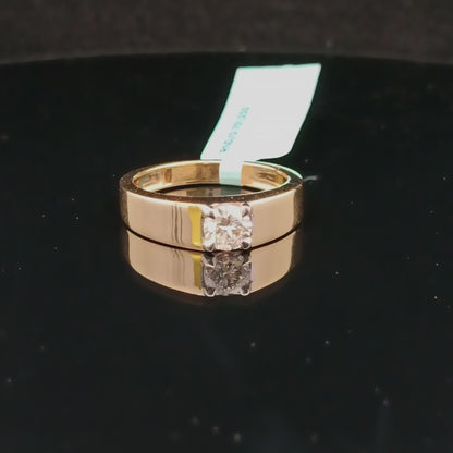 .70ct Round Lab Diamond Solitaire Gents Ring