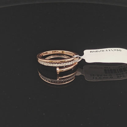 Modern Diamond Band Ring