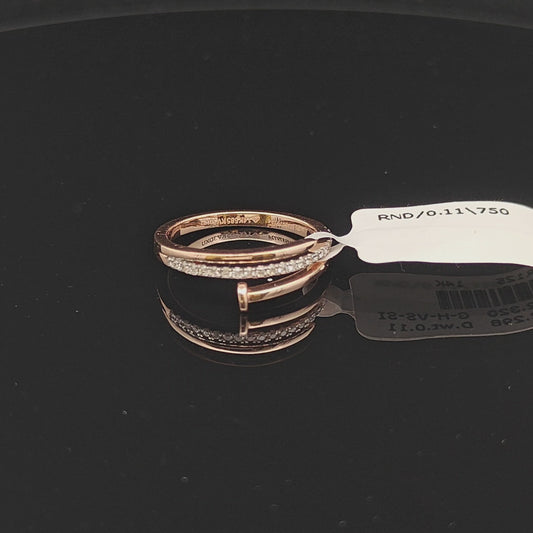 Modern Diamond Band Ring